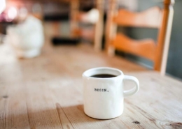 coffee mug - morning routine