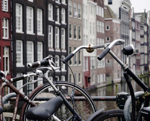 bikes in Amsterdam - sharing economy